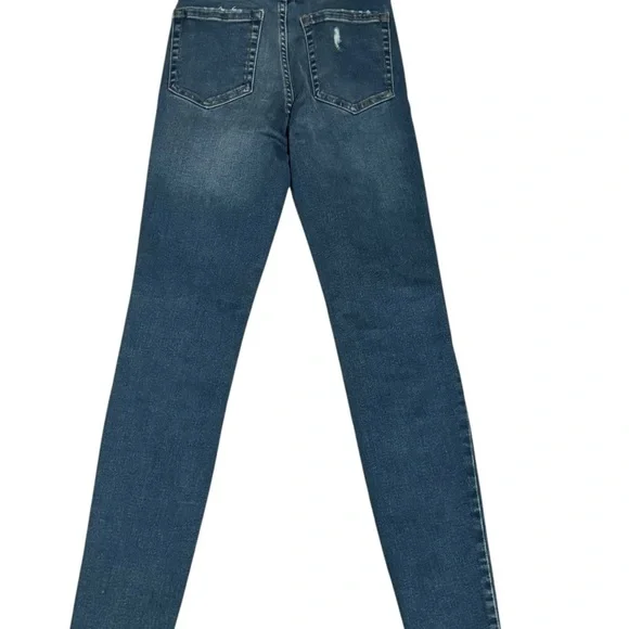 Aeropostale Blue Skinny Distressed Jeans - Picture 4 of 4